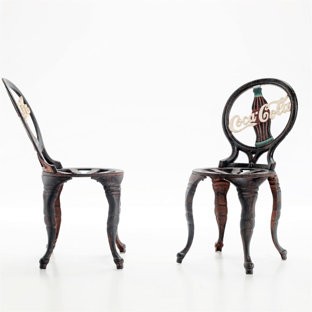 Coca-Cola 1950年代スタイル チェアー　未開封品 Coca-Cola 1950年代スタイル チェアー 未開封品 Coca-Cola 1950年代