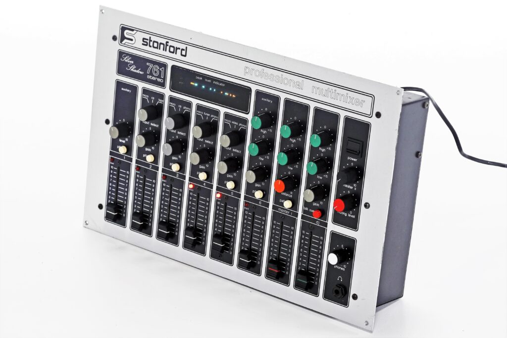 Vintage audio mixer Stanford "Silver Shadow… Vintage Toys for Boys