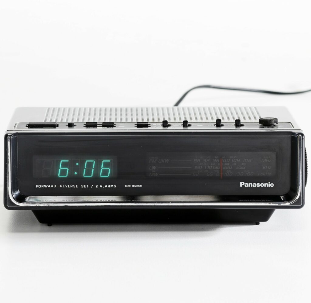 Panasonic vintage clock radio 1981 Vintage Toys for Boys