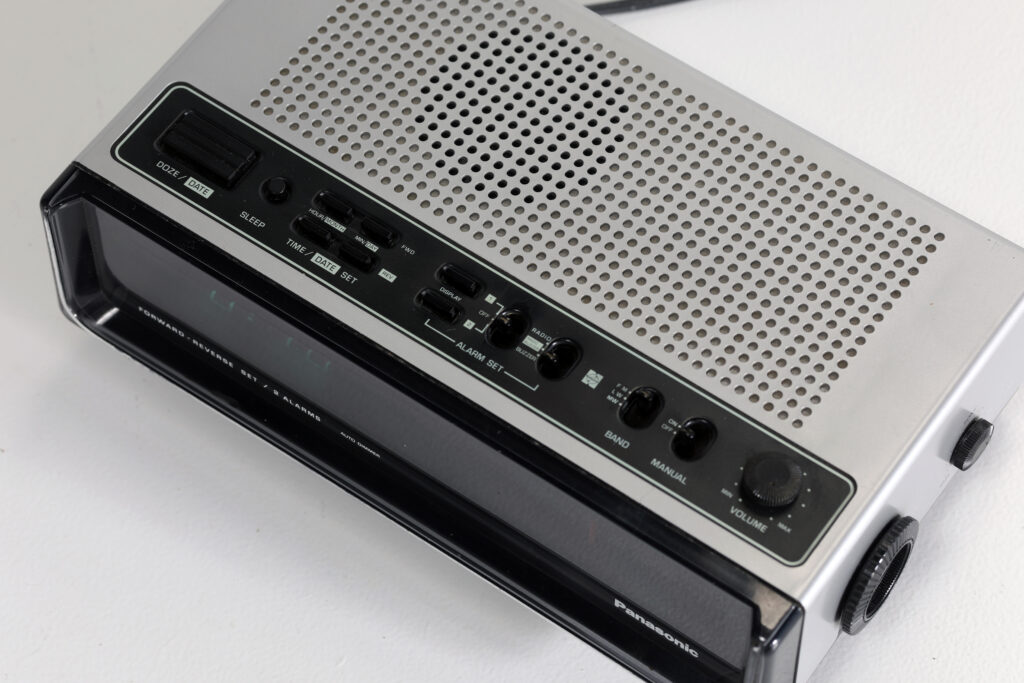 Panasonic vintage clock radio 1981 Vintage Toys for Boys